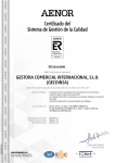 Certificado ISO-9001 Gecoinsa